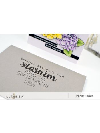 Altenew - From The Desk Of - Clear Stamps 4x6